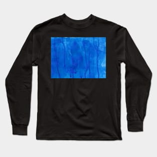 background _blue Long Sleeve T-Shirt